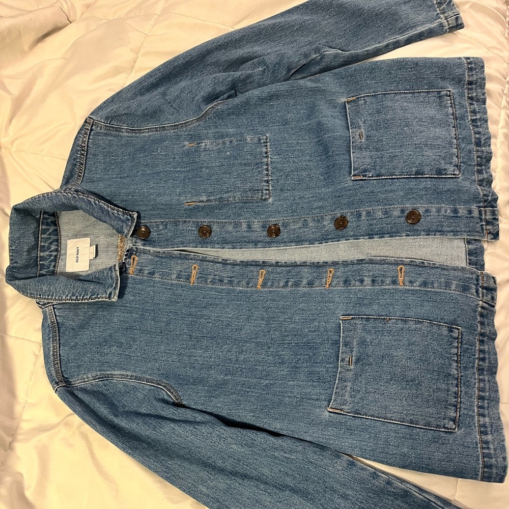 Large old navy jean jacket